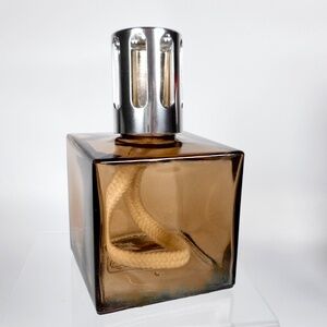 Lampe Berger Paris France Brown Square Cube Catalytic Fragrance Oil Lamp Maison